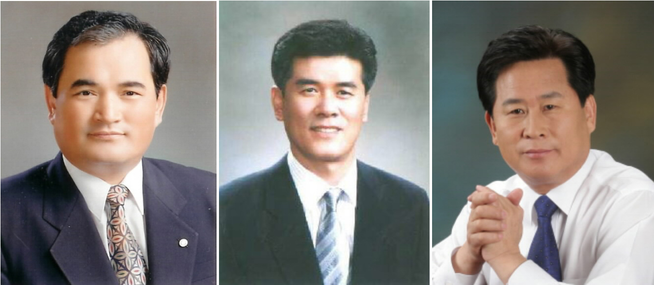 민종기 당진군수ㆍ권영택 영양군수ㆍ노재영 군포시장(왼쪽부터)