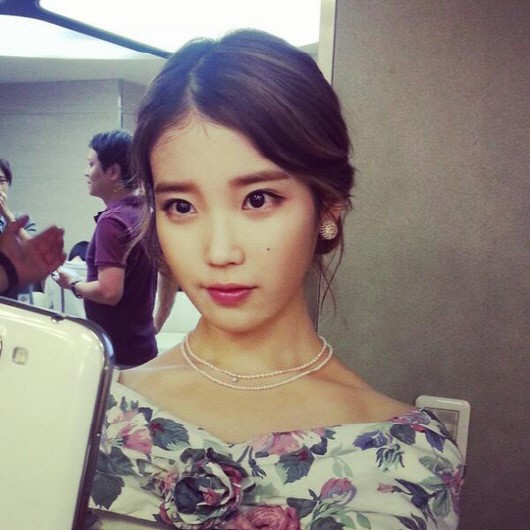 아이유 셀카 봉삼이 트위터 제공