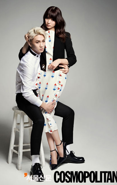 샤이니 키· 야기 아리사 커플 화보