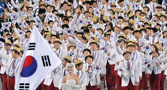 따로 입장한 한민족