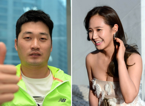 열애를 공식 인정한 오승환과 소녀시대 유리. 최승섭기자 thunder@sportsseoul.com
