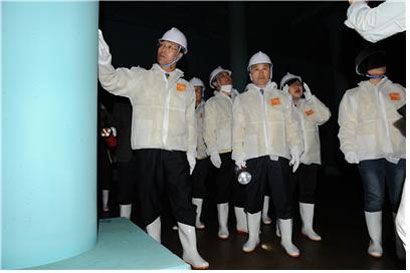 서울시의회 환경수자원위원회(위원장 전철수)는 지난 21일 대현산배수지를 방문하여 항 내부 관리 상태 등을 점검하고 노후 배수지의 조속한 정비를 요구했다. 사진 서울시의회 제공