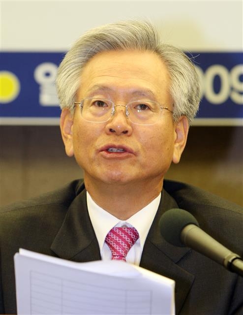 고영주 방문진 신임 이사장 연합뉴스