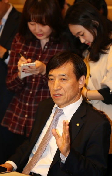 이주열 한국은행 총재 연합뉴스