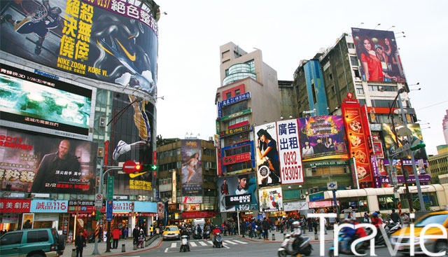 타이베이의 명동, 시먼딩의 풍경