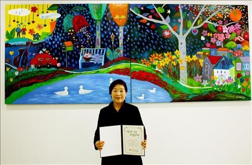 서양화가 박정희씨