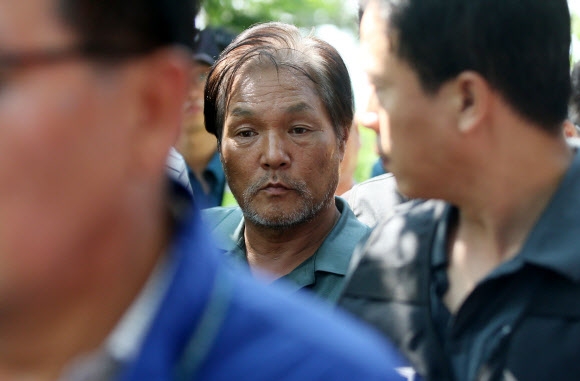 수락산 피의자 현장검증