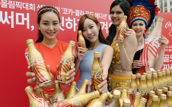 올림픽 공식파트너 코카콜라