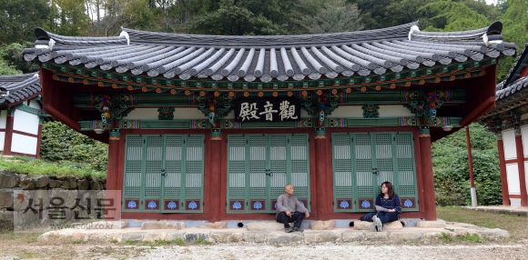 남원귀농귀촌학교 교실로 쓰이는 귀정사 관음전. 남원 강성남 선임기자 snk@seoul.co.kr