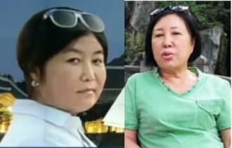 최순실(왼쪽)-최순득 자매 사진