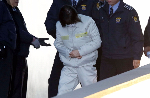 최순실 국정농단 2차공판 출석
