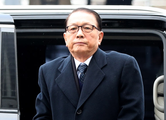 김기춘, 영장실질심사 출석