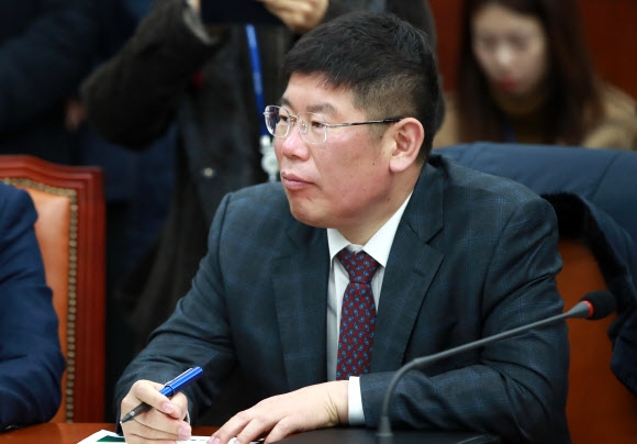 최고위 참석한 김경진 의원