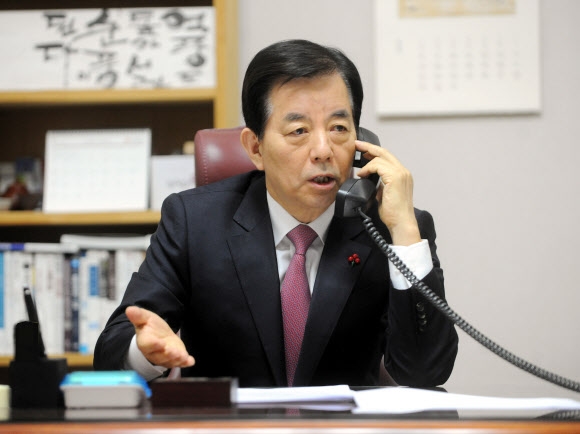 한·미 국방장관 전화대담