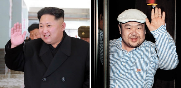 김정은과 김정남