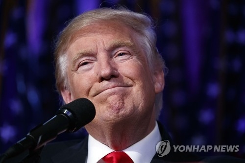 트럼프 미국 대통령. 연합뉴스