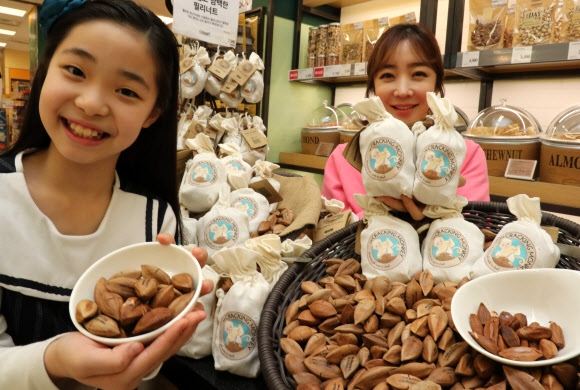 이마트 “화산서 자란 ‘필리넛’ 맛보세요”