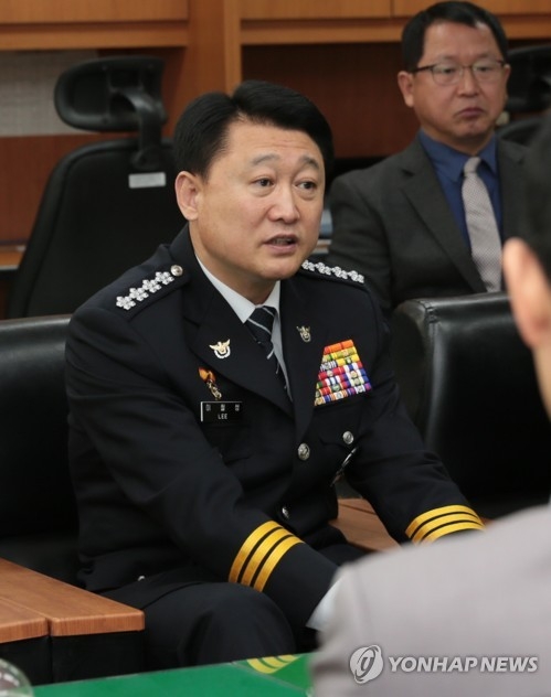 이철성 경찰청장 연합뉴스