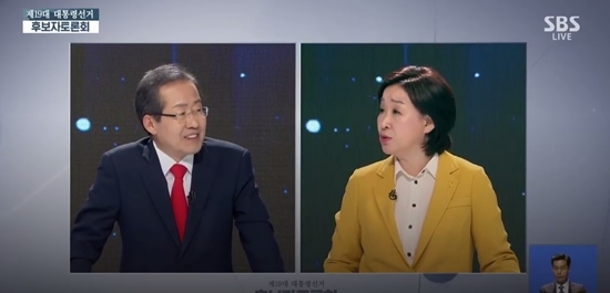 홍준표 VS 심상정 ‘맞대결’