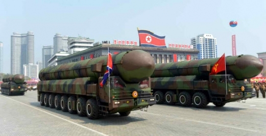 북한 열병식