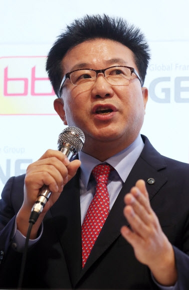 김태천 제너시스BBQ 대표이사 연합뉴스