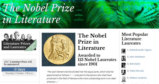 노벨문학상 오늘 발표…한림원 ‘보수적 선택’ 전망 우세. 사진=Nobelprize.org