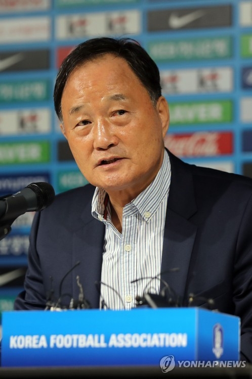 김호곤 대한축구협회 부회장 [연합뉴스 자료 사진]