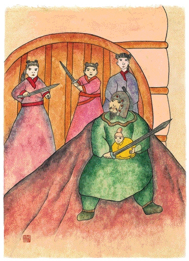 일러스트 최선아 민화작가