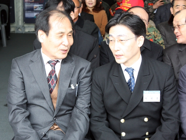 아덴만 여명작전 4주년 기념식.