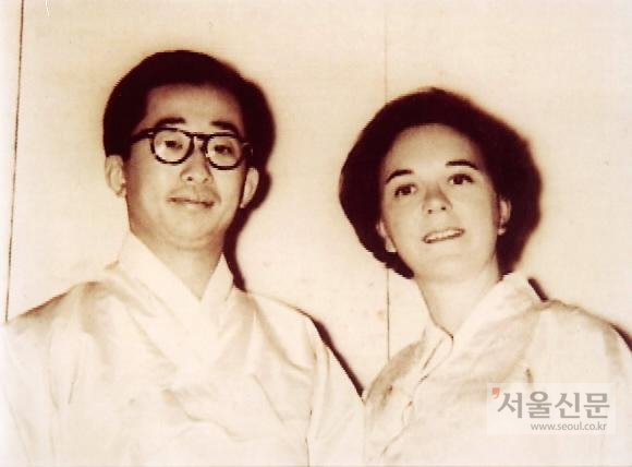 대한제국 마지막 황세손인 이구씨와 황세손빈인 줄리아나 여사 부부의 생전 모습.서울신문 포토DB