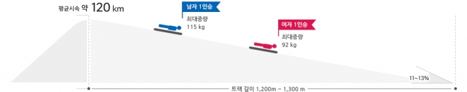 스켈레톤. 자료:평창올림픽조직위원회