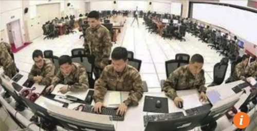 중국 통합전투사령부 내부 모습 홍콩 사우스차이나모닝포스트(SCMP) 캡처 연합뉴스
