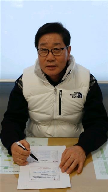 김강우 평창조직위 경기장운영부장