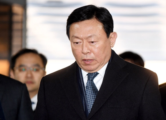 신동빈 롯데그룹 회장. 연합뉴스