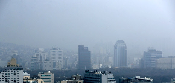 ’안개가 아닙니다’…미세먼지 농도 급상승
