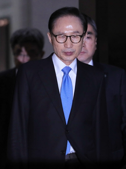이명박 전 대통령 연합뉴스