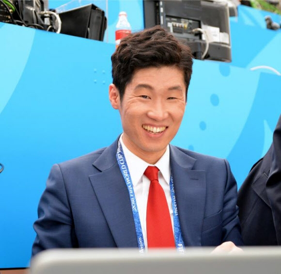 박지성 SBS 해설위원 겸 대한축구협회 유스전략본부장. 연합뉴스