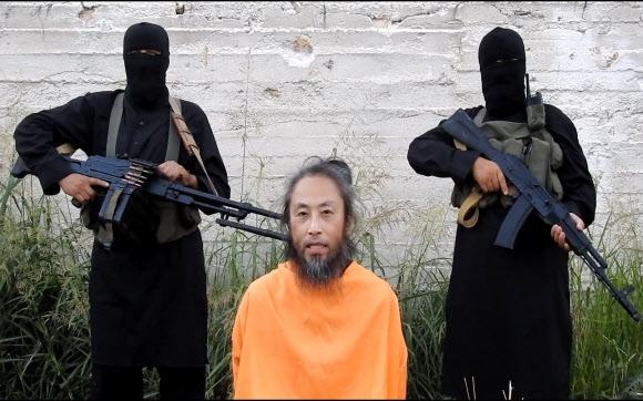 시리아 무장단체 억류 日언론인 영상 공개