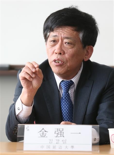 진창이(金强一) 중국 옌볜대 교수 연합뉴스