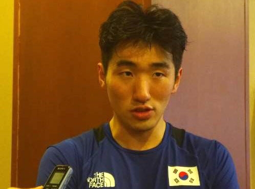 펜싱 남자 에페 단체전을 마친 박상영