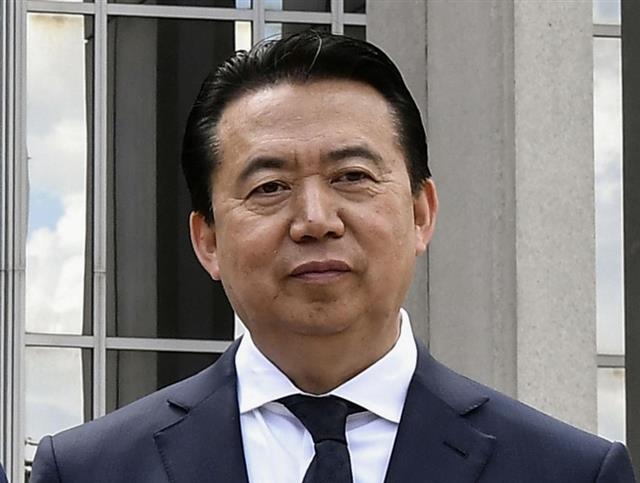 멍훙웨이 인터폴 총재