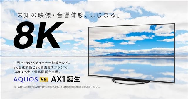 샤프 ‘AQUOS 8K’