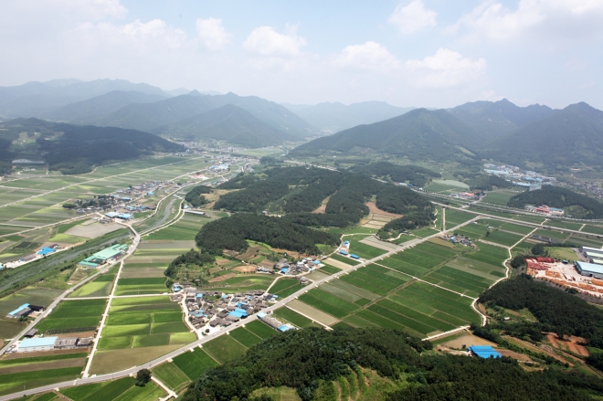 창녕 계성 고분군 전경