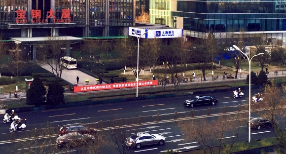 김정은 산업시찰 나가는 듯