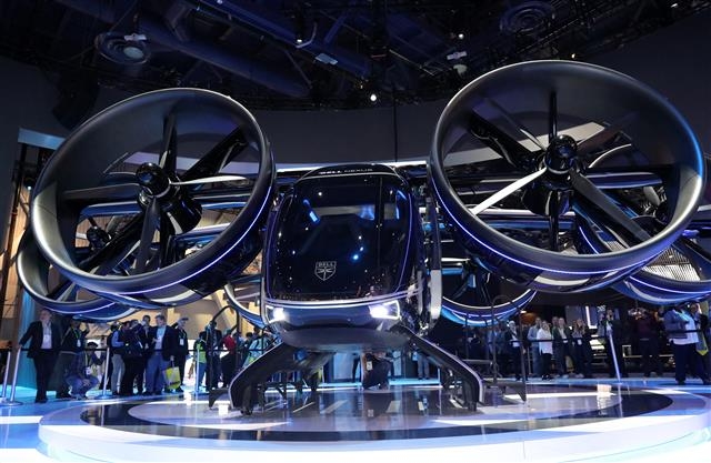 막오른 CES 2019… 위용 뽐내는 항공 택시