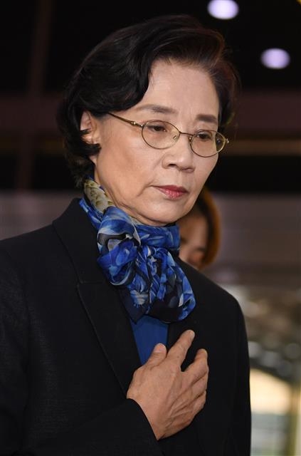 이명희 전 일우재단 이사장