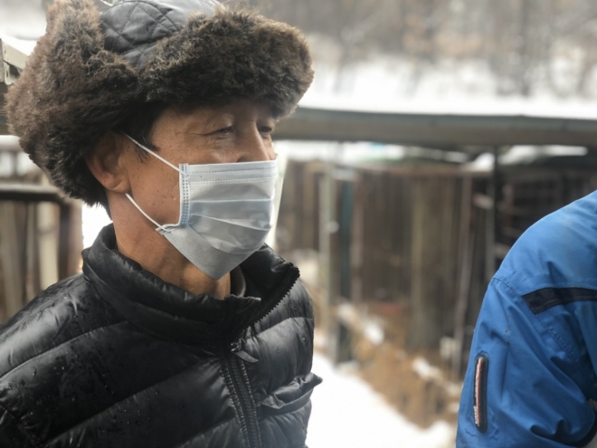그는 경비원으로 제2의 인생을 준비하고 있다고 했다. 구조되는 개들이 좋은 곳으로 가 행복하게 살았으면 좋겠다고 말했다. 사진=김유민 기자 planet@seoul.co.kr