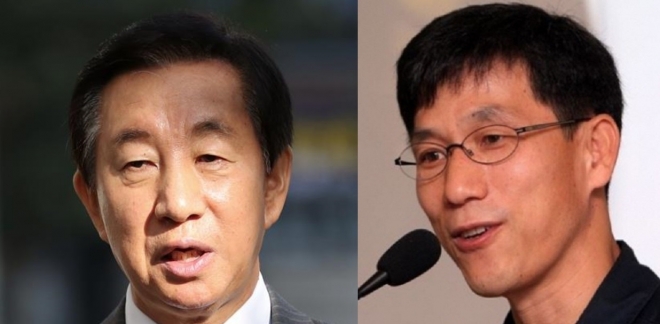 김성태 한국당 의원 vs 진중권 전 동양대 교수