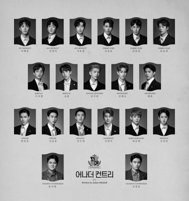 연극 ‘어나더컨트리’ 출연 배우들. PAGE1 제공