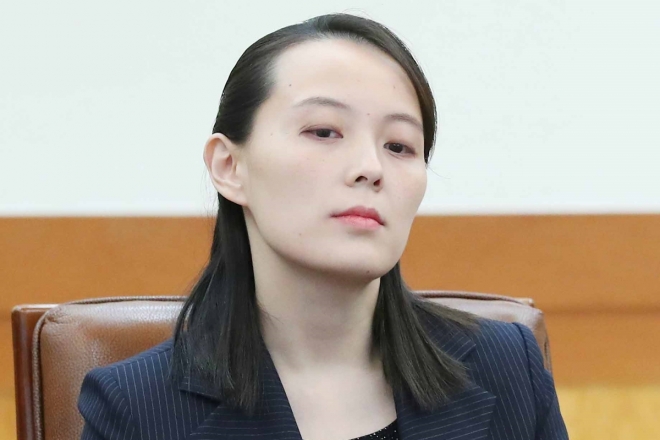 김여정 북한 노동당 제1부부장. 연합뉴스